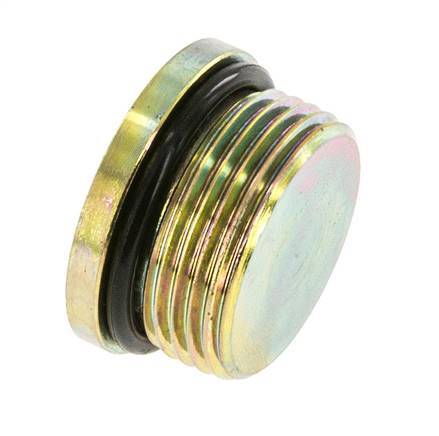 Stopfen UN 1-5/16''-12 Stahl NBR mit Innensechskant 400bar (5620.0psi)