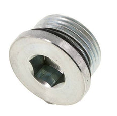 Stopfen UN 1-3/16INCH-12 Stahl NBR mit Innensechskant 400bar (5620.0psi)