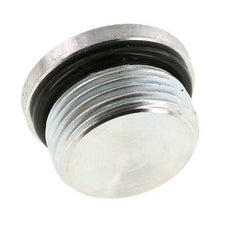 Stopfen UN 1-3/16INCH-12 Stahl NBR mit Innensechskant 400bar (5620.0psi)