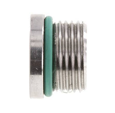 Stopfen UNF 3/4INCH-16 Edelstahl FKM mit Innensechskant 630bar (8851.5psi)