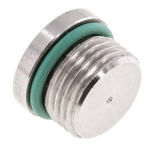 Stopfen UNF 3/4INCH-16 Edelstahl FKM mit Innensechskant 630bar (8851.5psi)