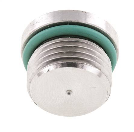 Stopfen UNF 3/4INCH-16 Edelstahl FKM mit Innensechskant 630bar (8851.5psi)