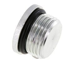 Stopfen UN 1-1/16''-12 Stahl NBR mit Innensechskant 400bar (5620.0psi)