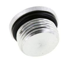 Stopfen UN 1-1/16''-12 Stahl NBR mit Innensechskant 400bar (5620.0psi)