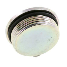 Stopfen UN 1-7/8''-12 Stahl NBR mit Innensechskant 250bar (3512.5psi)