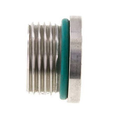Stopfen UN 1-1/16''-12 Edelstahl FKM mit Innensechskant 400bar (5620.0psi)