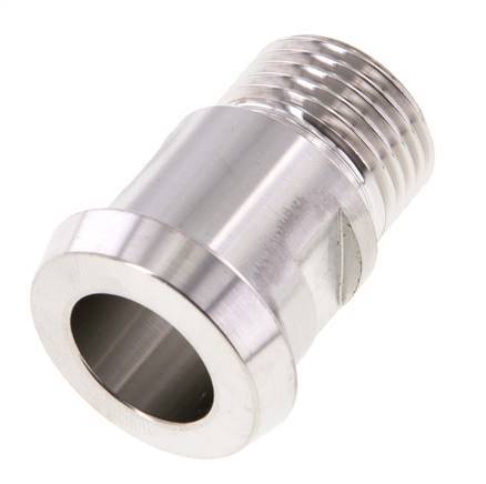 DIN 11851 Sanitärverschraubung (Molkerei) 28mm Konus x G1/2 Zoll Außengewinde aus Edelstahl