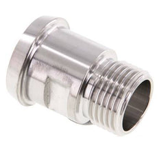 DIN 11851 Sanitärverschraubung (Molkerei) 28mm Konus x G1/2 Zoll Außengewinde aus Edelstahl
