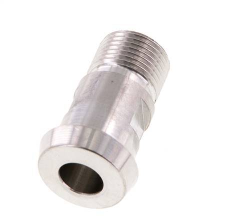DIN 11851 Sanitärverschraubung (Molkerei) 22mm Konus x G3/8 Zoll Außengewinde aus Edelstahl