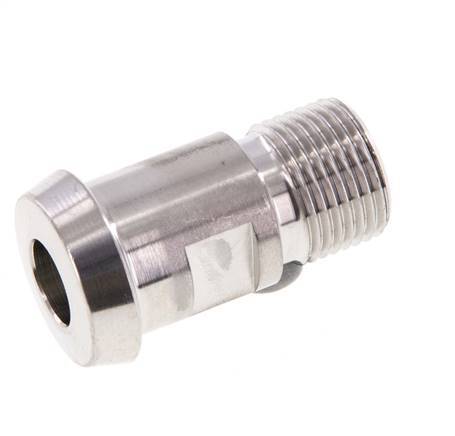 DIN 11851 Sanitärverschraubung (Molkerei) 22mm Konus x G3/8 Zoll Außengewinde aus Edelstahl