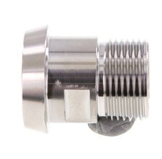 DIN 11851 Sanitärverschraubung (Molkerei) 44mm Konus x G1 Zoll Außengewinde aus Edelstahl