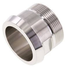 DIN 11851 Sanitärverschraubung (Molkerei) 68mm Konus x G2 Zoll Außengewinde aus Edelstahl