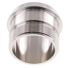 DIN 11851 Sanitärverschraubung (Molkerei) 68mm Konus x G2 Zoll Außengewinde aus Edelstahl