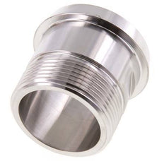 DIN 11851 Sanitärverschraubung (Molkerei) 56mm Konus x G1 1/2 Zoll Außengewinde aus Edelstahl