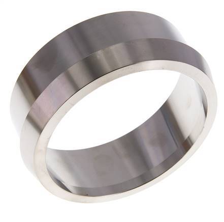 Sanitärfitting (Molkerei) 121mm Konus x 114,3mm Schweißende Edelstahl