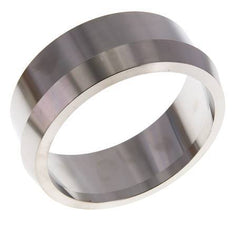 Sanitärfitting (Molkerei) 121mm Konus x 114,3mm Schweißende Edelstahl