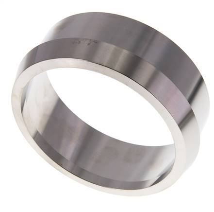 Sanitärfitting (Molkerei) 121mm Konus x 114,3mm Schweißende Edelstahl