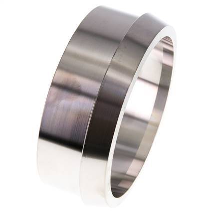 Sanitärfitting (Molkerei) 121mm Konus x 114,3mm Schweißende Edelstahl