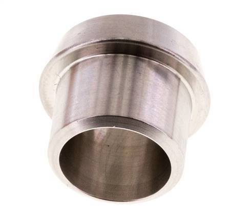 Sanitärfitting (Molkerei) 22mm Konus x 17,2mm Schweißende Edelstahl