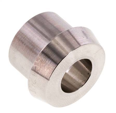 Sanitärfitting (Molkerei) 22mm Konus x 17,2mm Schweißende Edelstahl
