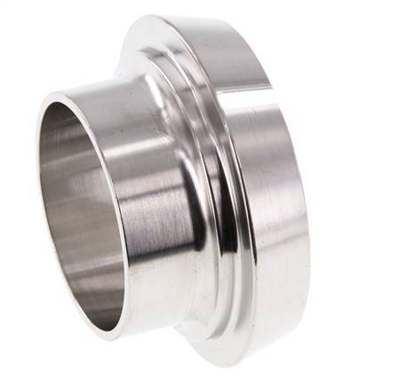 DIN 11851 Sanitärfitting (Molkerei) 50mm Konus x 35mm Schweißende Edelstahl