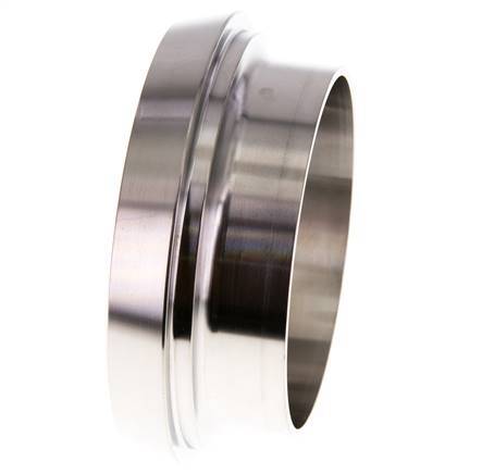 DIN 11851 Sanitärfitting (Molkerei) 86mm Konus x 70mm Schweißende Edelstahl