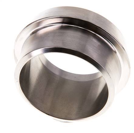 Sanitärfitting (Molkerei) 50mm Konus x 42,4mm Schweißende Edelstahl