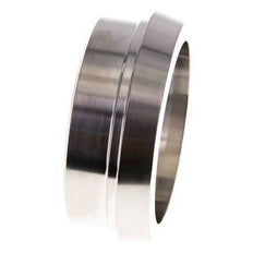 Sanitärfitting (Molkerei) 86mm Konus x 76,1mm Schweißende Edelstahl