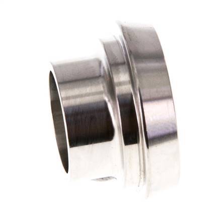 DIN 11851 Sanitärverschraubung (Molkerei) 28mm Konus x 19mm Schweißende Edelstahl