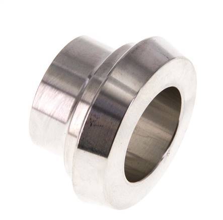 DIN 11851 Sanitärverschraubung (Molkerei) 28mm Konus x 19mm Schweißende Edelstahl