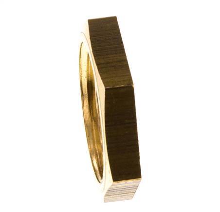 Lock Nut G1/2'' Brass [10 Pieces]