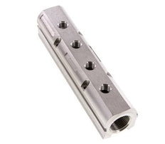 Distributor Bar 2xG3/4'' - 4xG1/4'' Stainless Steel One-sided PN 15