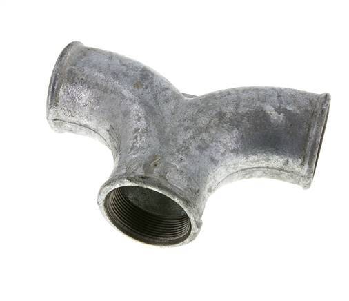 T-Stück Rp2'' Weiblich Temperguss 25bar (351.25psi)