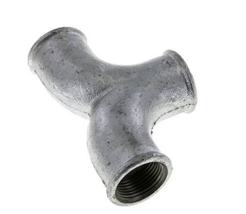 T-Stück Rp1'' Weiblich Temperguss 25bar (351.25psi)