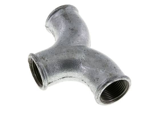 T-Stück Rp1'' Weiblich Temperguss 25bar (351.25psi)