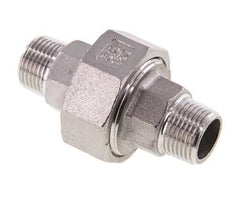Gerade Verschraubung R3/8'' Edelstahl Flachdichtung PTFE 16bar (224.8psi)