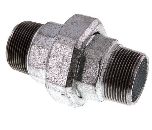 Union Straight Connector R1 1/2'' Gusseisen Flachdichtung 25bar (351.25psi)