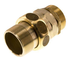 Gerade Verschraubung R2'' Messing Flachdichtung Centellen 16bar (224.8psi)