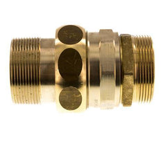 Gerade Verschraubung R2'' Messing Flachdichtung Centellen 16bar (224.8psi)