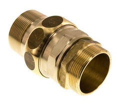 Gerade Verschraubung R2'' Messing Flachdichtung Centellen 16bar (224.8psi)