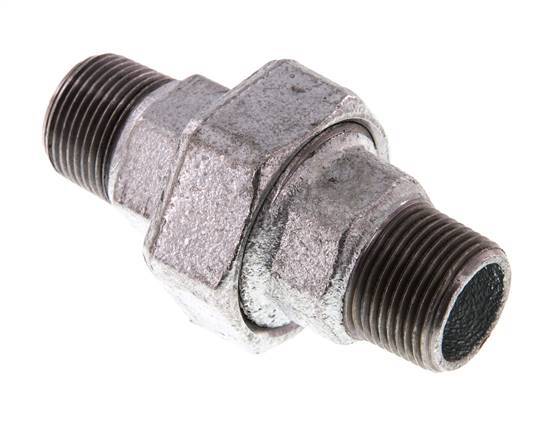 Gerade Verschraubung R3/4'' Gusseisen Flachdichtung 25bar (351.25psi)