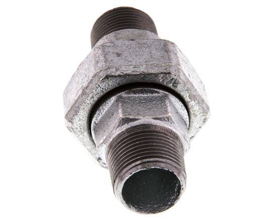 Gerade Verschraubung R3/4'' Gusseisen Flachdichtung 25bar (351.25psi)