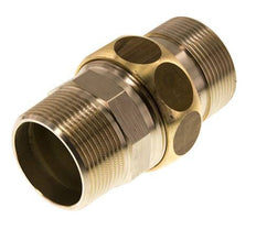 Gerade Verschraubung R1 1/2'' Messing Flachdichtung Centellen 16bar (224.8psi)