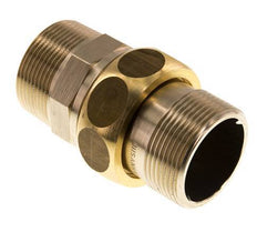 Gerade Verschraubung R1 1/2'' Messing Flachdichtung Centellen 16bar (224.8psi)