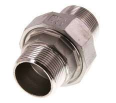 Gerade Verschraubung R1 1/4'' Edelstahl Flachdichtung PTFE 16bar (224.8psi)