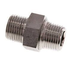 Doppelnippel R1/2'' Teilbare konische Dichtung aus Edelstahl 40bar (562.0psi)