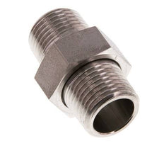 Doppelnippel R1/2'' Teilbare konische Dichtung aus Edelstahl 40bar (562.0psi)
