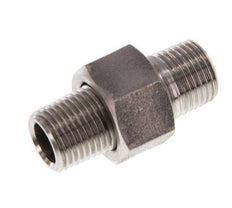 Doppelnippel R1/8'' Teilbare konische Dichtung aus Edelstahl 40bar (562.0psi)