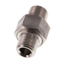 Doppelnippel R1/8'' Teilbare konische Dichtung aus Edelstahl 40bar (562.0psi)