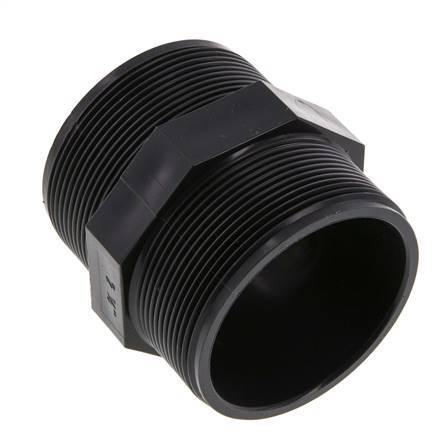 Reduzier-Doppelnippel G2 1/2'' PVC-U 16bar (224,8psi) EN 1452-3